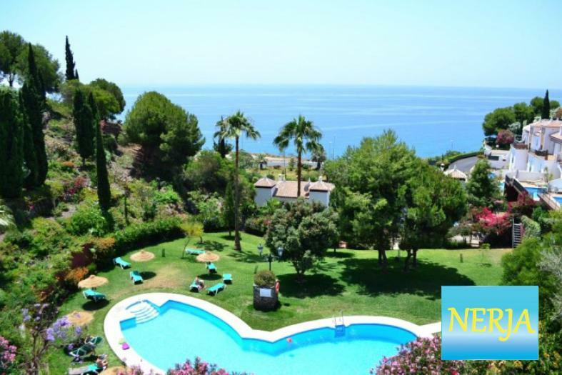 Apartamento Con Espectaculares Vistas Al Mar. Lejlighed Nerja Eksteriør billede